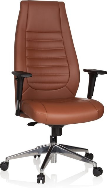 hjh OFFICE Profi Chefsessel VITORO aus Kunstleder mit höhenverstellbaren Armlehnen - Bild 1