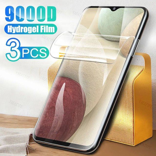 3er-Pack Hydrogel-Displayschutzfolie für Samsung Galaxy S25 S24 S23 S22 S21 Ultra Plus FE A56 A55 A36 A35 A26 A25 A16 A15 5G, transparent - Bild 1