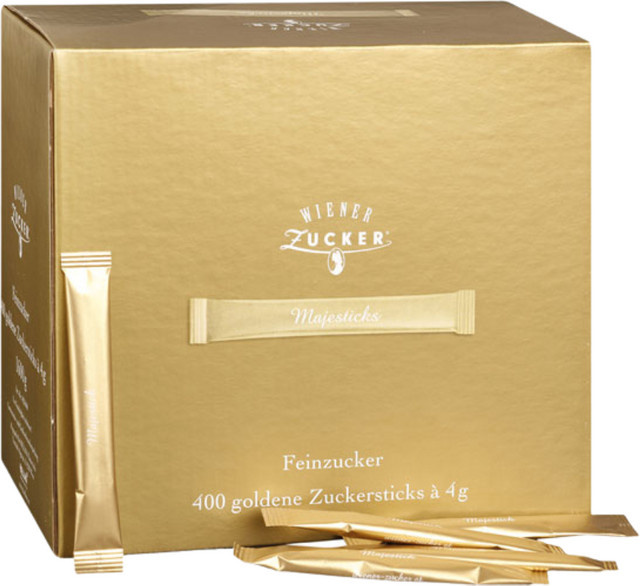 Wiener Zucker Majesticks Feinzuckersticks 400 x 4 g - Bild 1
