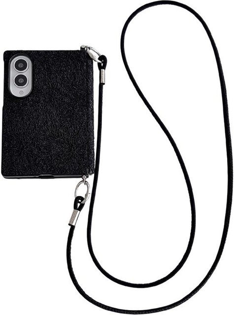 Samsung Galaxy Z Fold 8 Crossbody Handyhülle mit Tragegurt in Schwarz - Bild 1