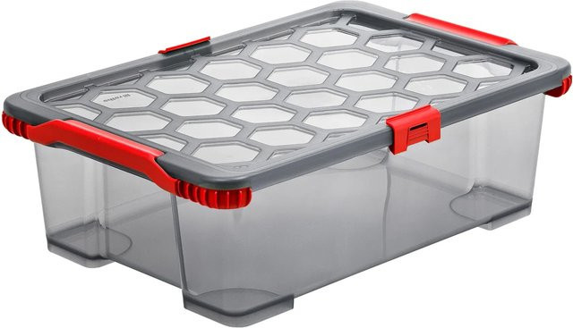 Rotho Box Evo Total 30 Aufbewahrungsbox, Rot - Bild 1