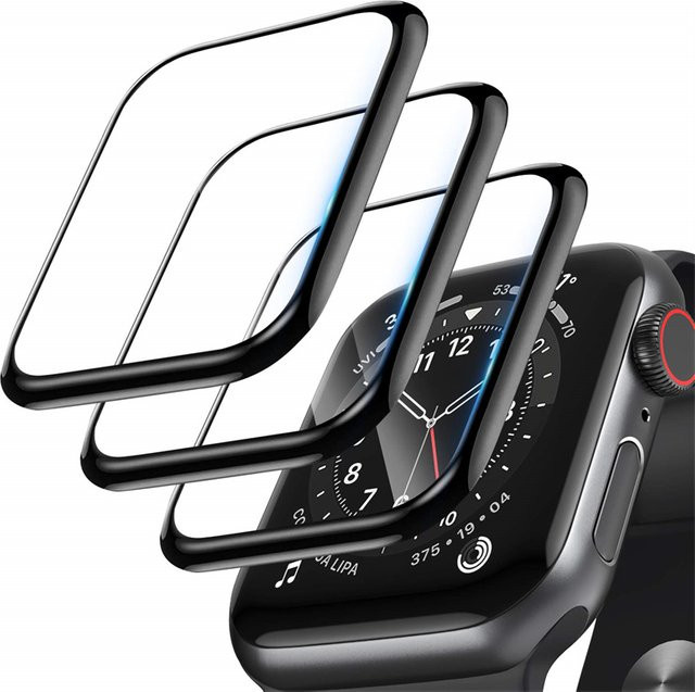 Apple Schutzfolie Glas, Apple Watch, transparent, Unisex - Bild 1