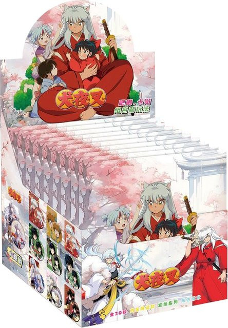 Bandai Inuyasha Abzeichen Blind Box Blechpin, 75mm - Bild 1