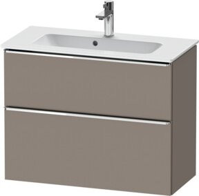 Duravit Waschtischunterschrank D-Neo Compact, grau matt, wandhängend, B/T/H: 81 x 37,2 x 62,5 cm - Bild 1