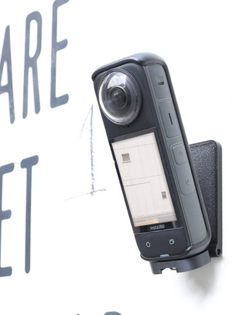 Insta360 Magnetische Halterung und Ständer für Insta360 X4 und Pocket 3 in Schwarz mit 1/4 Zoll Schraube und faltbarer Basis - Bild 1