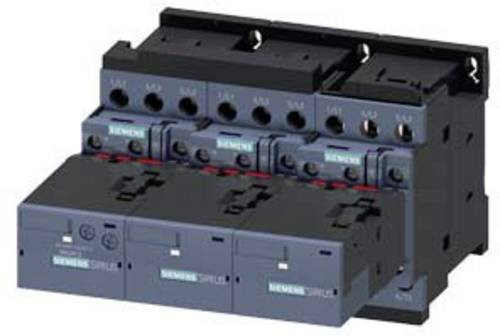 Siemens Stern-Dreieck-Kombination 3RA2423-8XF32-1AG2 in Grau mit 3 Schließern für 690 V/AC - Bild 1