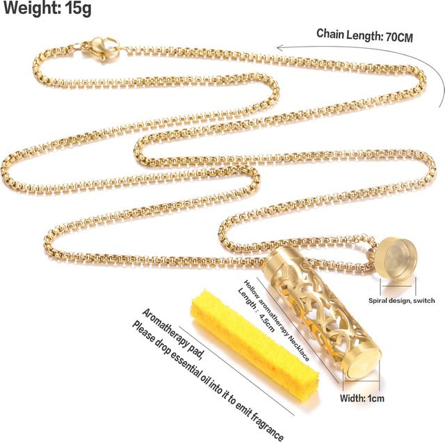 MODKISR Halskette Edelstahl, Gold, Unisex - Bild 1