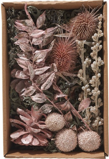 Othmar Decorations Trockenblüten Potpourri Set Pearl Pink aus Naturmaterialien - Bild 1