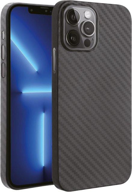 Vivanco Ultra dünne Schutzhülle für iPhone 13 Pro in Black Carbon - Bild 1