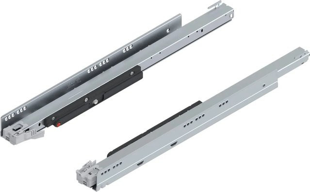 Blum Korpusschiene Legrabox Tip On Schubladenführung aus Stahl in Silber, Länge: 600 mm, Tragkraft: 70 kg - Bild 1