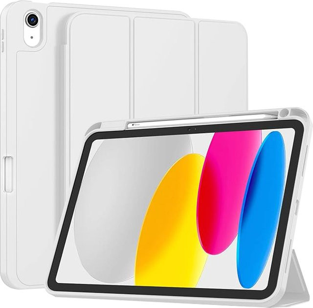 Techsuit Flex Trifold Schutzhülle für Apple iPad (2022/2025) in Grau - Bild 1