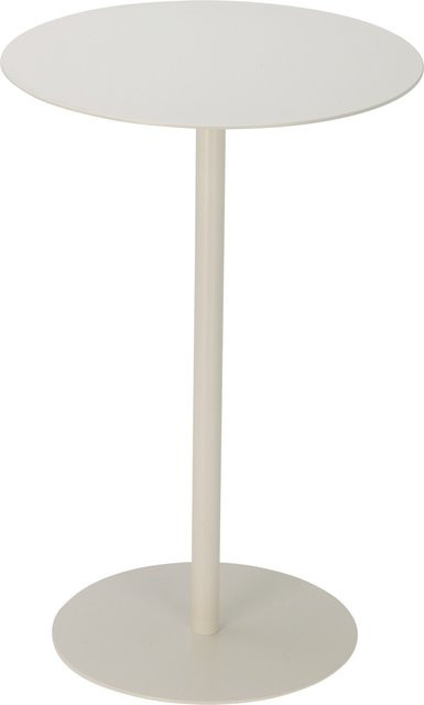 Beistelltisch BAIA in Weiß, runder Metalltisch im modernen Design, B/T/H: 35,0 x 35,0 x 53,0 cm - Bild 1