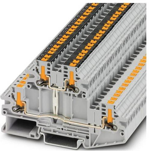 Phoenix Contact Doppelstockklemme 1088939 Grau 50 Stück - Bild 1