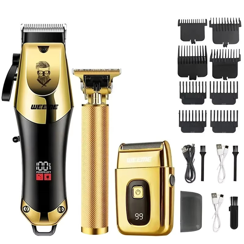 XMSJ Elektrisches Haarschneideset und Nasenhaartrimmer für Herren, USB-Aufladung - Bild 5