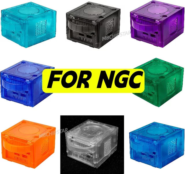 MBCHIPSTAR Ersatz-Vollgehäuse in Blau für GameCube-Konsolen DOL-001 und DOL-101 - Bild 1