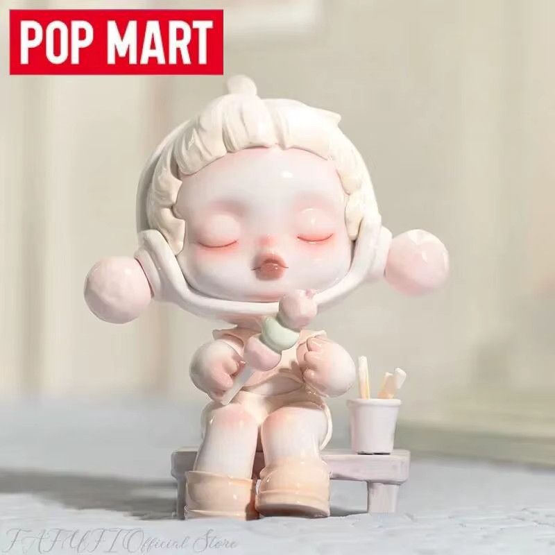 POP MART Skullpanda Die Wärme Serie Blind Box Kawaii Anime Action Figure Mystery Box Puppen für Mädchen - Bild 1
