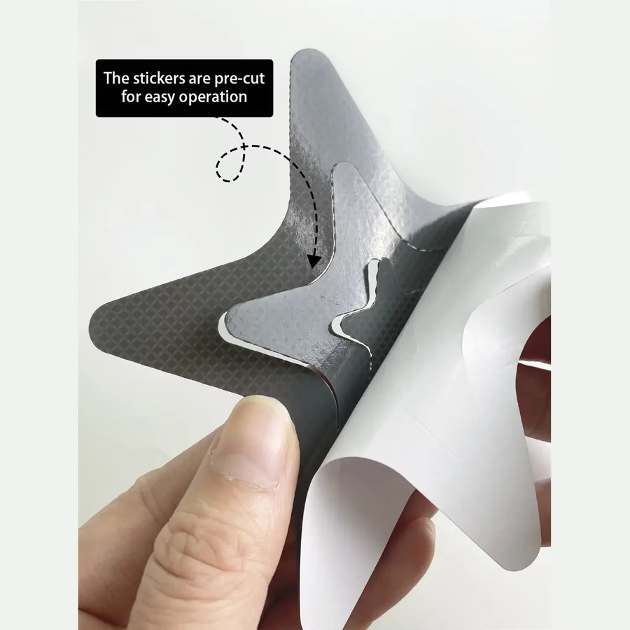 Rutschfestes Anti-Rutsch-Klebeband in Schwarz für Duschraum, Treppe und Badewanne - Bild 2