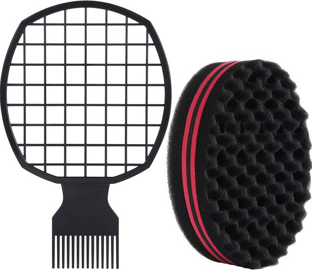 SU Barber Shop Herren-Haarstyling-Set für lockiges Haar - Bild 1