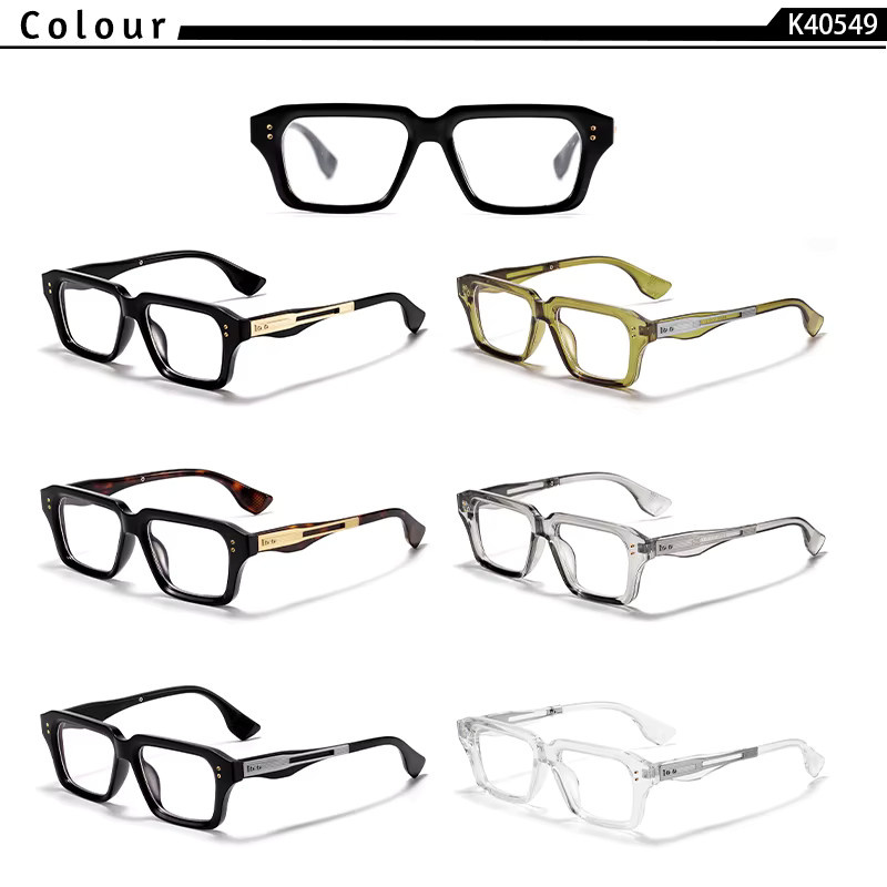 HBK Lesebrille, Unisex, Vollrand, Square - Bild 1