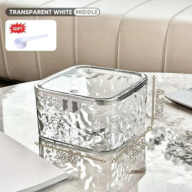 Binchi Outdoor Product Wäschekapselbehälter aus transparentem Kunststoff als Aufbewahrungsbox und Waschmittelspender - Bild 1