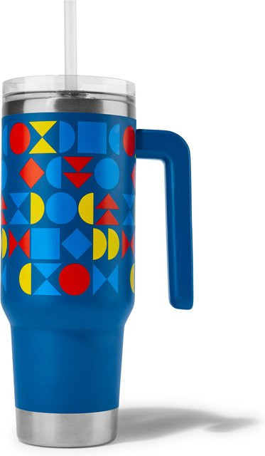 Lidl Doppelwandiger Edelstahl Becher in Blau - Bild 1