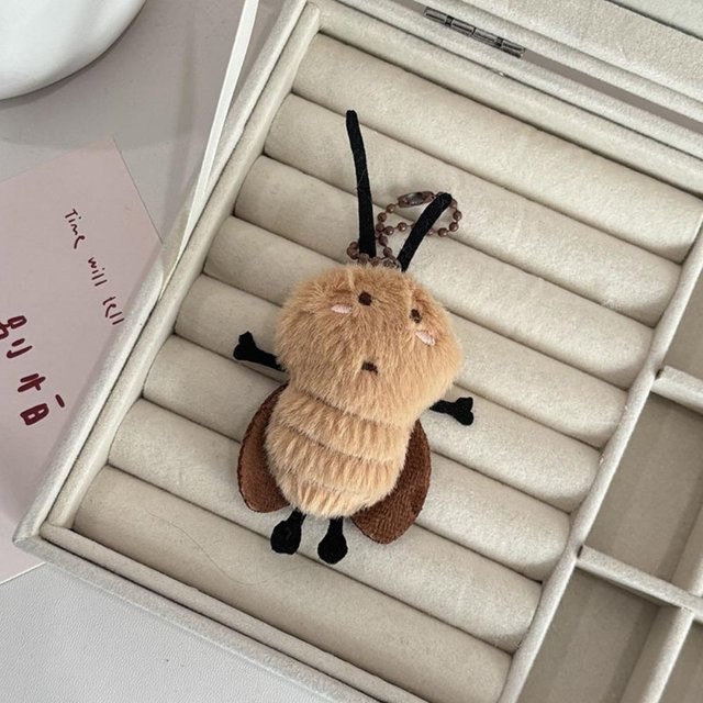 Schlüsselanhänger Kakerlaken Plüsch, Unisex - Bild 1