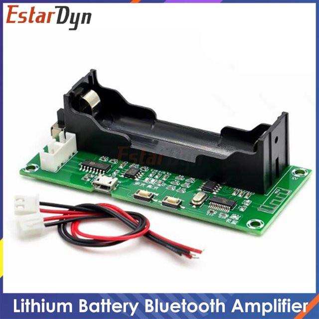 Estardyn XH-A153 Bluetooth 5.0 Stereo-Verstärkerplatine mit PAM8403-Chip, 2-Kanal, Grün - Bild 1