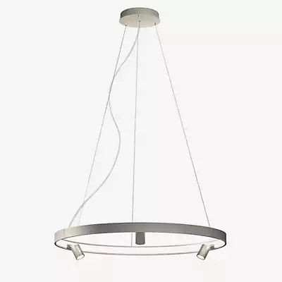 Panzeri Arena LED Pendelleuchte in Grau aus Metall - Bild 1
