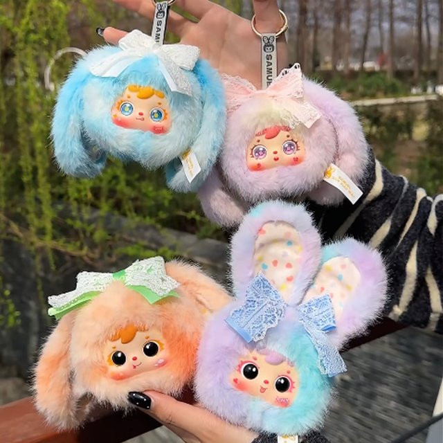 52TOYS Samuel Candy Heart Bunny, Puppe, Rucksackanhänger, Plüsch / Textil - Bild 1