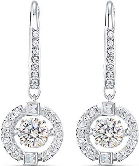 Wucifang Jewelry Ohrringe, Kristall-Tropfen, Damen, white - Bild 1