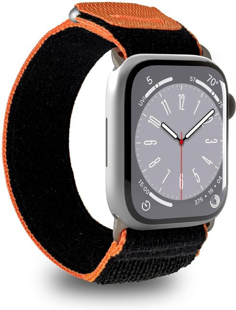 Apple Watch Armband Trial Loop, Textil/NATO, Schwarz, Unisex - Bild 1