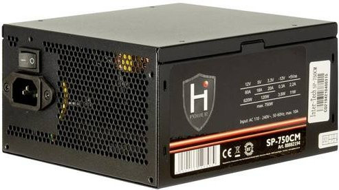 Inter-Tech SP-750W CM PC Netzteil 750W ATX in Schwarz - Bild 1