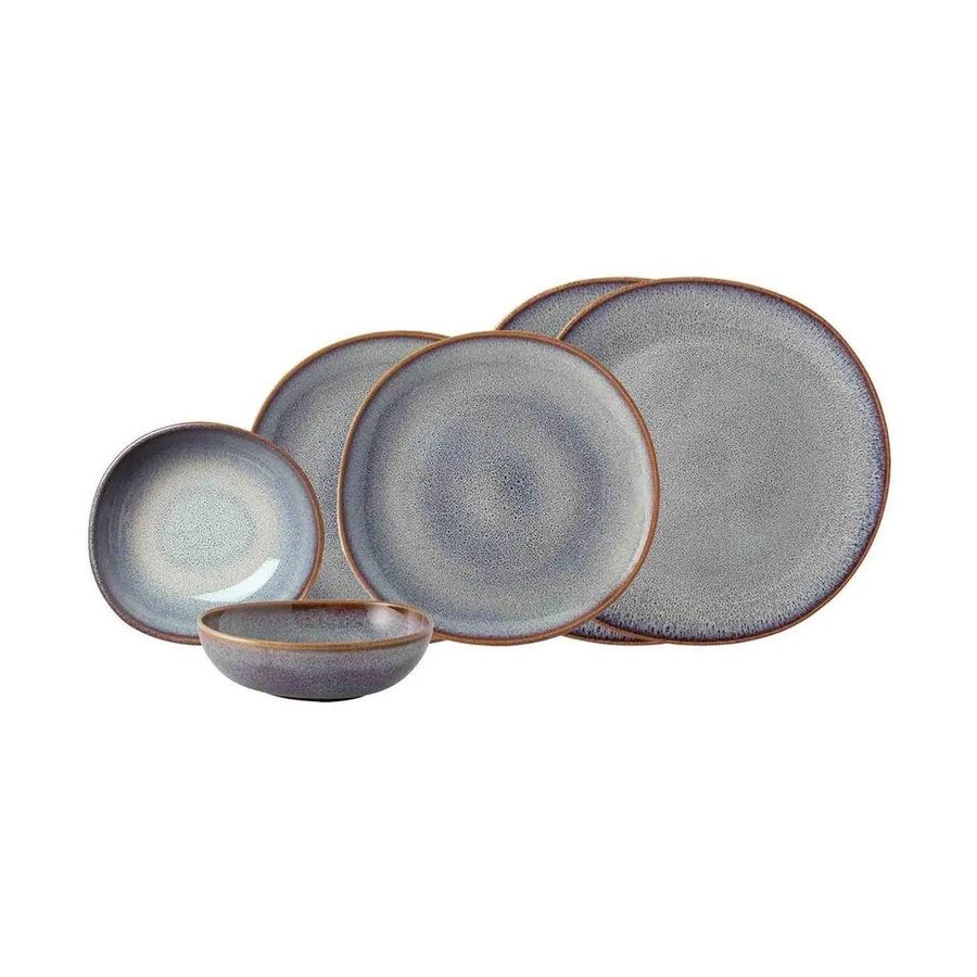 Villeroy & Boch like. Lave Basic-Set 6-teilig aus Steinzeug in Beige - Bild 2