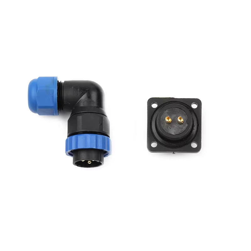 DIY GO SP20 IP68 Wasserdichte Schnellkupplung Steckdose Mehrpoliger Stecker Staubdicht Rechtwinklig Quadratisch für Industrielle Luftfahrt-Anschlüsse - Bild 3