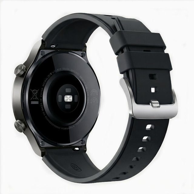 TINUORA Uhrenarmband Silikon, 22 mm, Schwarz, Unisex - Bild 1