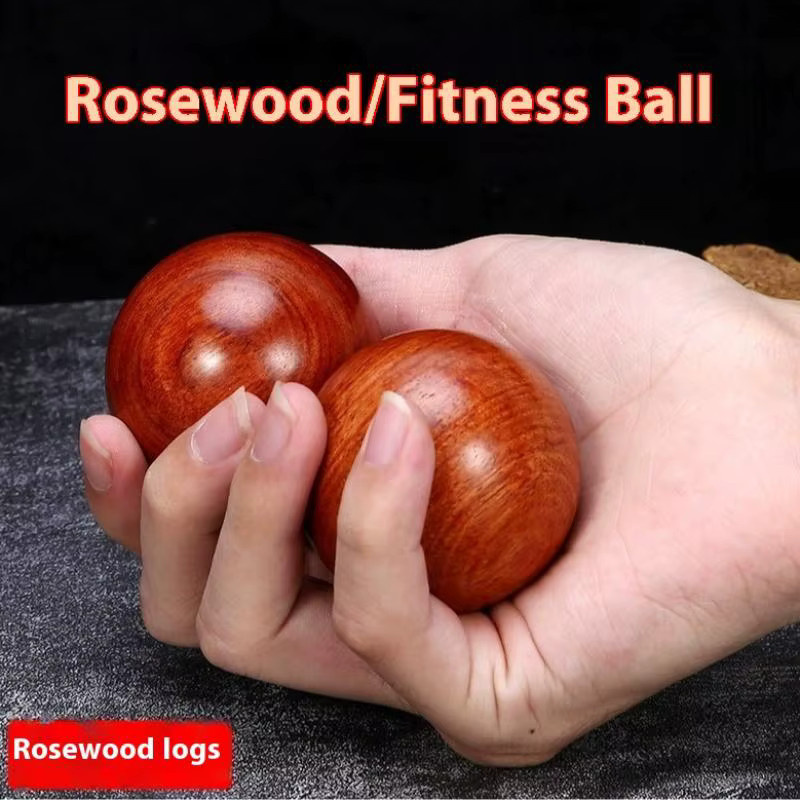 KuZHEN Baoding-Bälle, 2-teiliger Stressball, Palisander - Bild 2