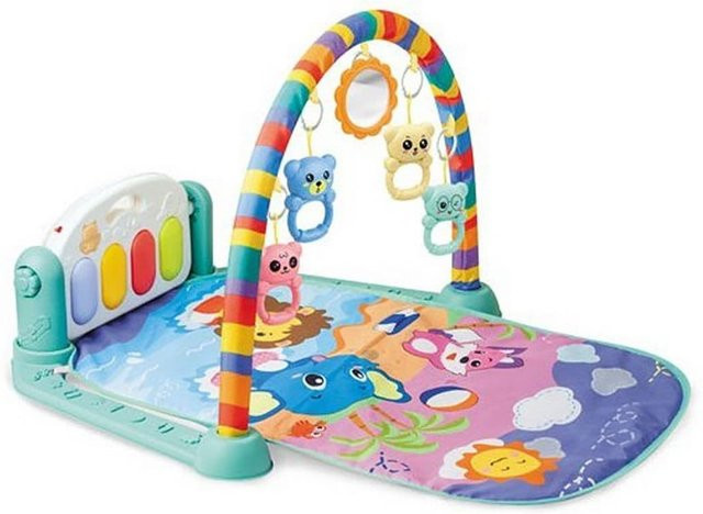 Chipolino Spielcenter Animals, Spielbogen Krabbeldecke, blau, ab 6 Monate - Bild 1