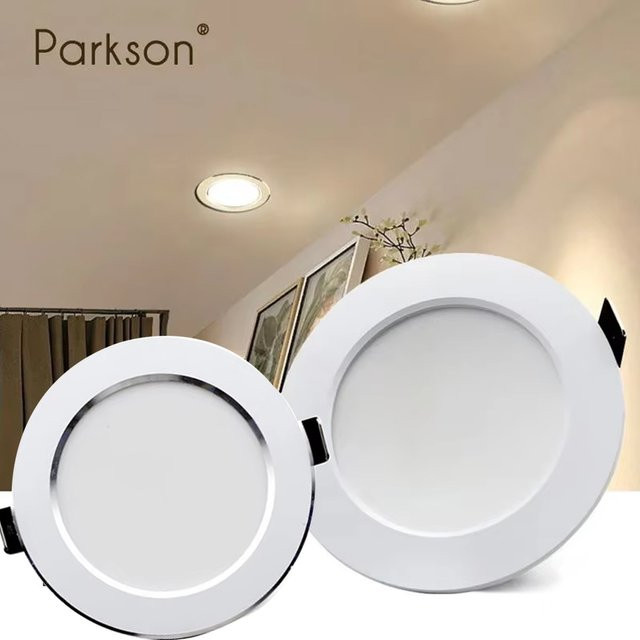 PARKSON LED Downlight Deckeneinbauleuchte in Weiß für Schlafzimmer und Küche - Bild 1