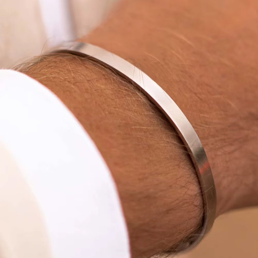 EMANCO Armband, Edelstahl, Silber, Unisex - Bild 1