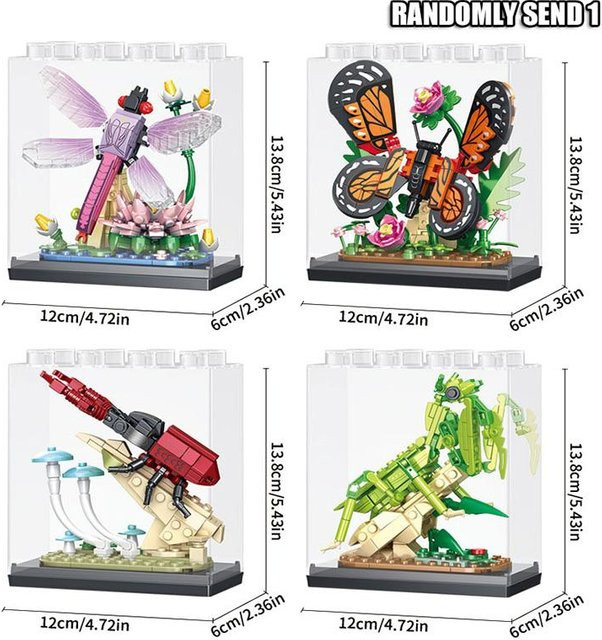 Yiran toy Insekten Konstruktionsbausteine 161-teiliges Set - Bild 1