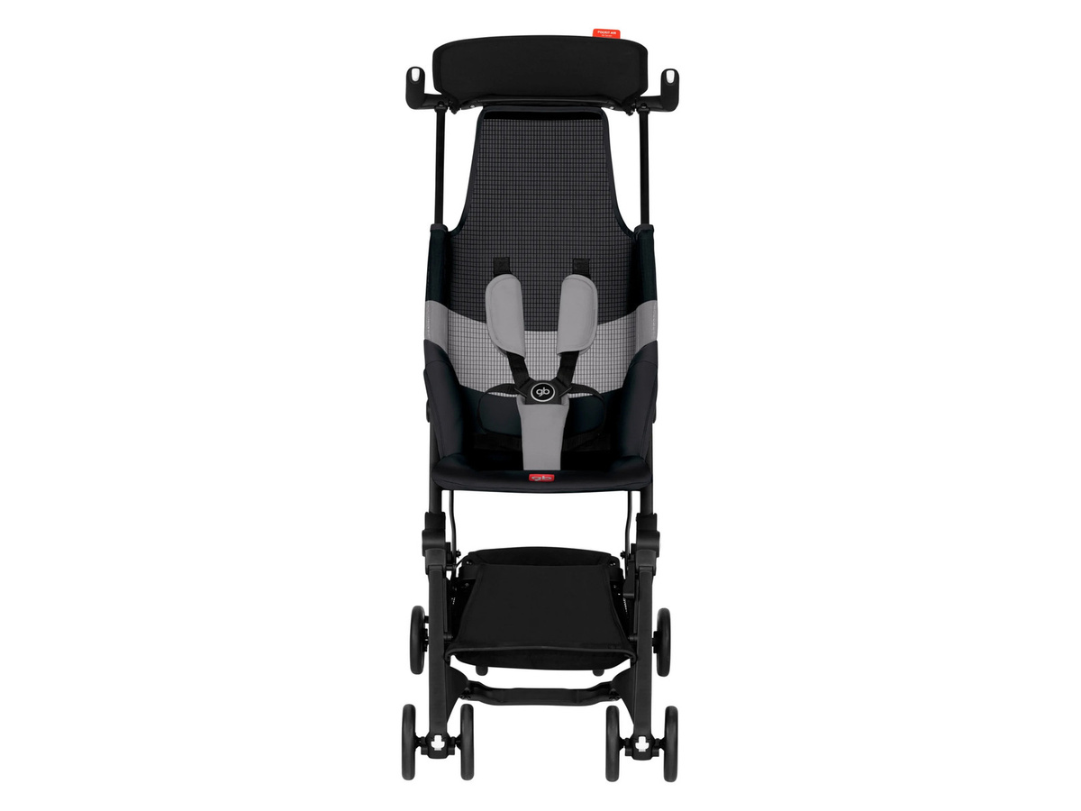 GB Buggy Pockit Air All Terrain Reisebuggy in Velvet Black mit einhändiger Faltfunktion und verstellbarem Griff - Bild 2