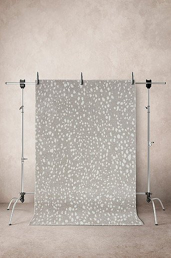 DALMA Florteppich in Beige und Grau, B/T: 160 x 230 cm - Bild 1