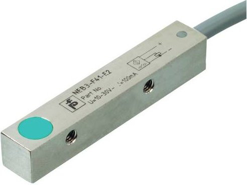 Pepperl+Fuchs Induktiver Sensor NEB3-F41-E1 243810 NPN in Silber - Bild 1