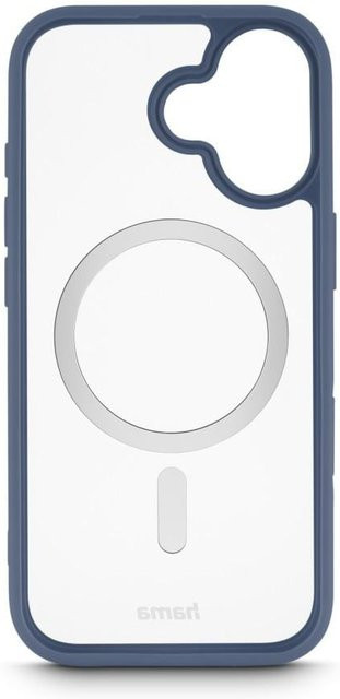 Magnetische Frame Protect Handyhülle für Apple iPhone 17, transparent, Blau - Bild 1