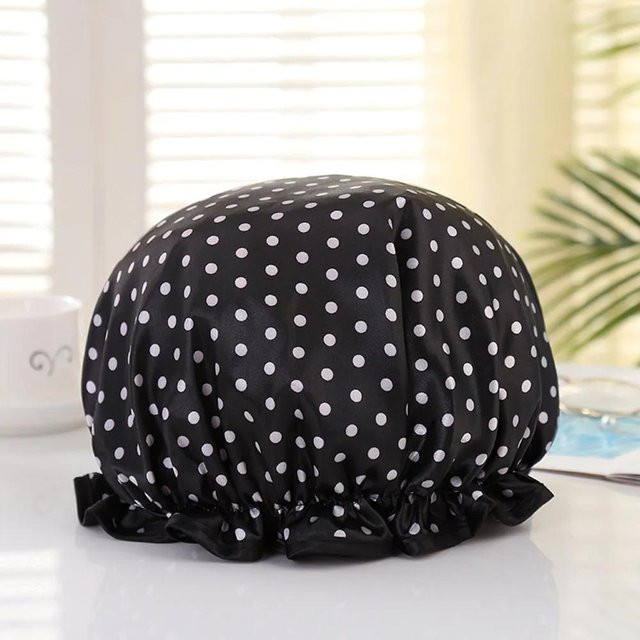 Bestbags Duschhaube für Damen, 4 Stück, elastisch, wiederverwendbar - Bild 1