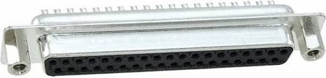 Amphenol L77SDC37SVF Steckverbinder in Silber - Bild 1