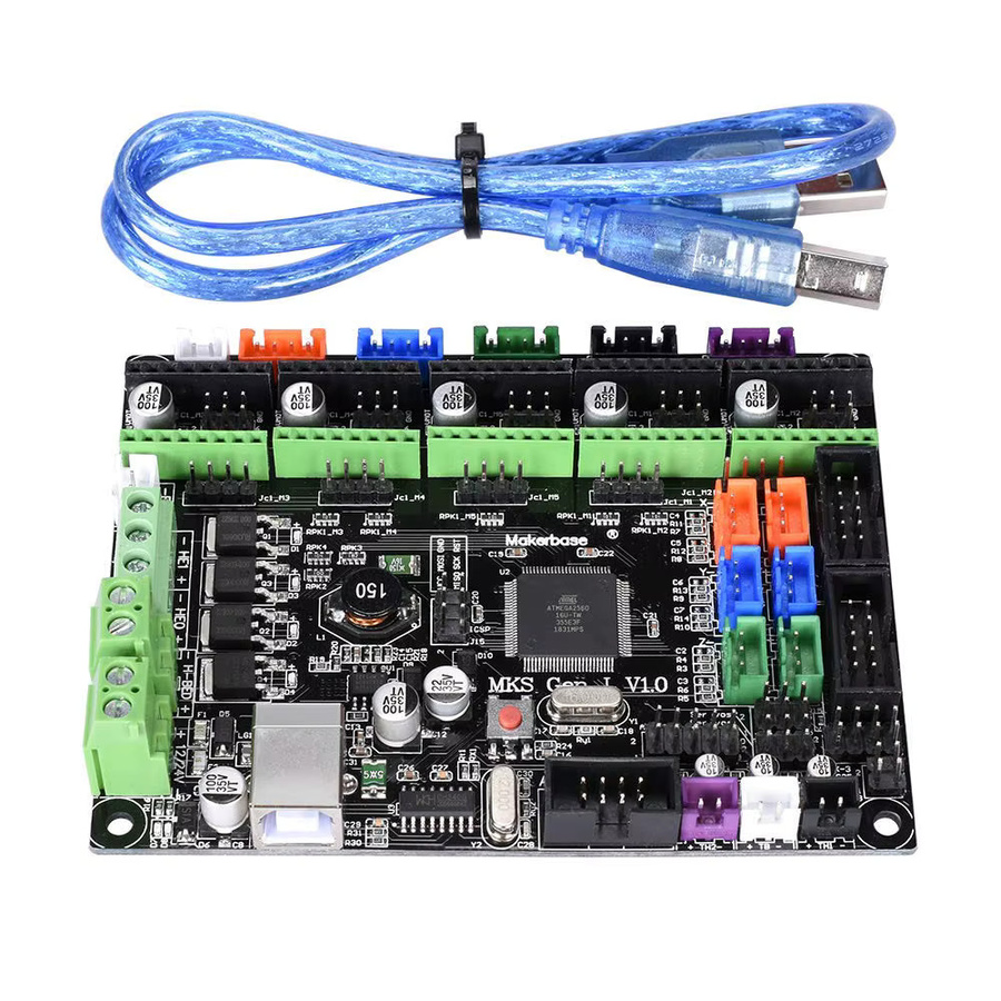 MKS Gen L V1.0 3D-Drucker Mainboard mit integriertem Controller und A4988-Motortreibern, kompatibel mit Ramps1.4 und Mega2560 R3 - Bild 2