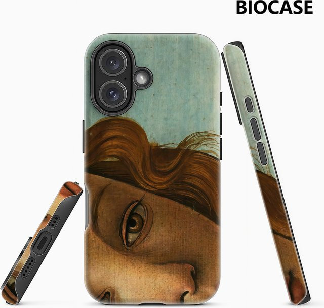 Vintage Portrait Fragment Handyhülle für iPhone 17 16 15 14 13 12 Pro Max Plus mit doppelschichtiger Rückseite in Multicolour - Bild 1