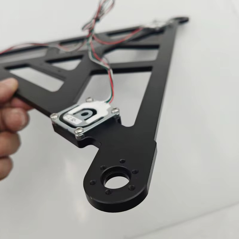 Voron Trident 3D-Drucker Aluminium-Bettwagenplatte mit Piezo-Bettsensor und Dehnungsmesser in Schwarz - Bild 2