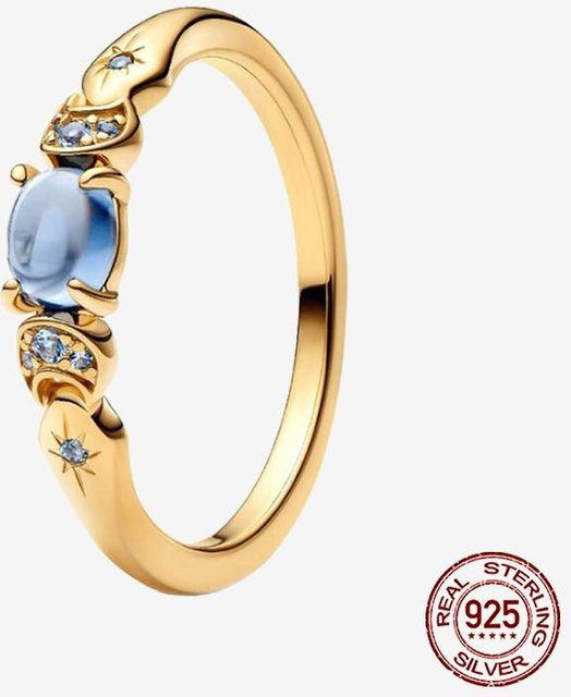 Ring 925 Silber, Schmetterling, Herz, Zirkonia, Kristall, Damen - Bild 1
